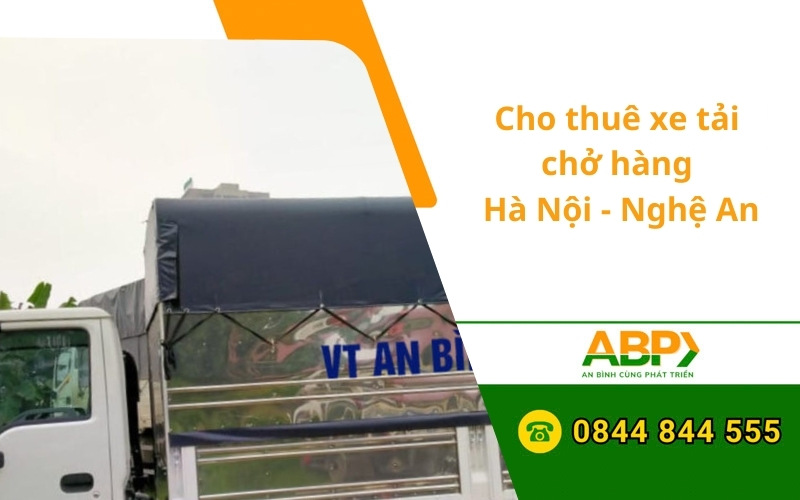 cho thuê xe tải chở hàng Hà Nội - Nghệ An